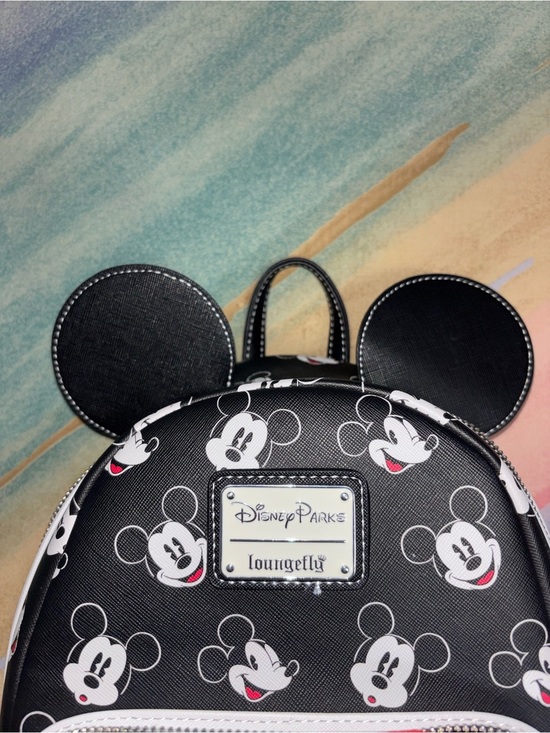 Loungefly Disney Parks Excl. Black & white Mickey Mouse face expressions main image 5